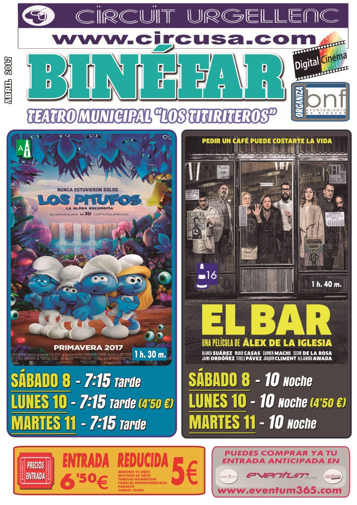 Sesiones de Cine Binéfar